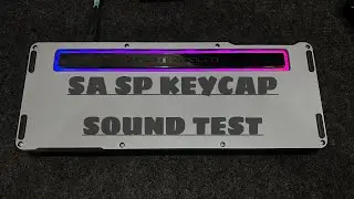 Space80 | Sa Sp Keycap sound test .