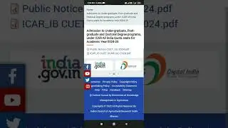 ICAR UG PG PhD 2024 Admission Process ICAR UG PG PhD 2024 Exam Date Official Latest Update.ICAR 2024