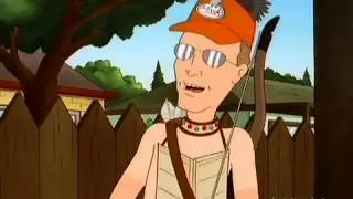 Hank Hill: Okay, time out Sitting Jackass