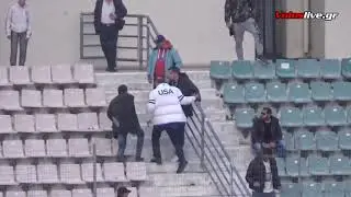 Το πανό η διακοπή και η ένταση στο Πανθεσσαλικό