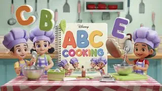 🎶 ABC Cooking! 🍞🍎 | Fun & Educational Cooking Song for Kids