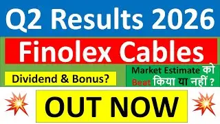Finolex Cables Q2 results 2026 | Finolex Cables results today | Finolex Cables Share News today