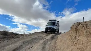 Exploring Anza Borrego Desert State Park in a 2022 Mercedes Sprinter Van 12.31.22