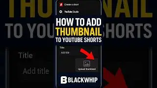 How to Add Thumbnail to YouTube Shorts🫡 #shorts #youtubeshorts #viral #trending #music #youtubetips