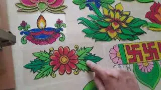 Readymade rangoli designs च्या price मी कशा ठरवते 🤩📈👍🔔👉 #daily #video#viral #readymade#rangoli#price