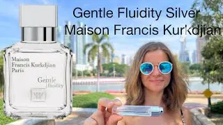 Maison Francis Kurkdjian - Gentle Fluidity Silver niche fragrance review #juliscent