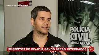 Menores assaltam banco em Alfenas