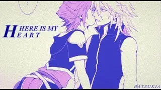 here is my heart.  || soriku