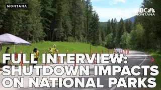 Full interview: What happens to the national parks if the federal government shuts down?
