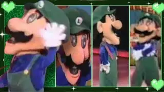 💚 Super Mario Bros. Ice Capades - All Luigi Moments 💚
