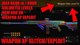 *NEW* MAX RANK in 1 HR! VANGUARD WEAPON XP GLITCH! UNLIMITED WEAPON XP EXPLOIT! WARZONE GLITCHES!
