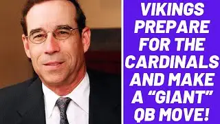 Minnesota Vikings prepare for the Cardinals with Daniel Jones now on the Roster!