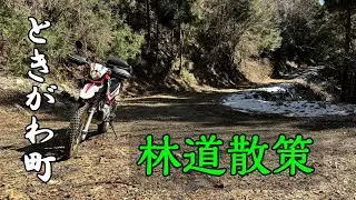 ときがわ町 林道散策 【林道 赤木七重線 ～ 栗山七重線 ～ 剣ヶ峰七重線】　SEROW セロー250