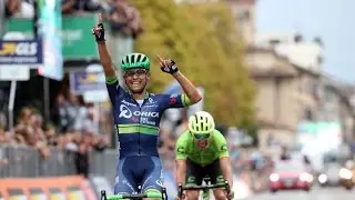 Giro di Lombardía 2016 | Bonito gesto de Esteban Chaves a Rigoberto Uran |