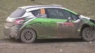 Crash Stephane Lefebvre Rallye du Touquet 2013