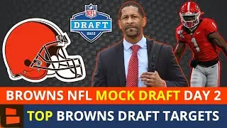 Cleveland Browns NFL Mock Draft AFTER Round 1 Of 2022 NFL Draft | Top Browns Draft Targets?