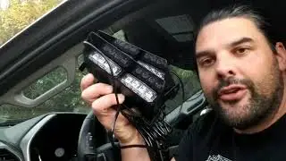 XRIDONSEN Police Dash Lights Emergency Strobe Lights Windshield for Police Vehicles Trucks XR-S1-RB