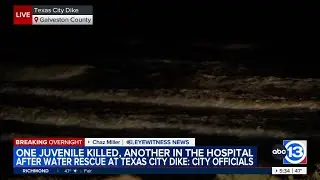 Texas City Dike rescue turns fatal, officials say