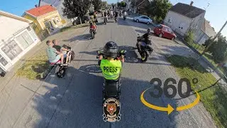 Moto defile Bogatić 2025 - 360 stepeni video