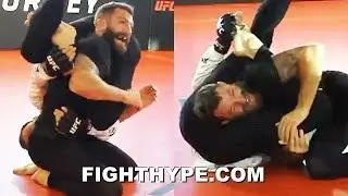 LUKE ROCKHOLD SCHOOLS MICHAEL CHIESA IN THE ART OF TRIANGLES: 