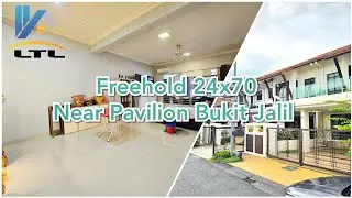 Bandar Kinrara Desiran BK5 2 Storey House For Sale Freehold 24x75 Near Pavilion Bukit Jalil 