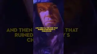 Undertaker Ruined Our Childhood When He Broke Kayfabe