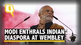 Modi Enthrals 60,000 Strong Indian Diaspora at The Wembley