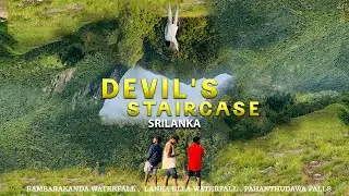 devil's stairs, Bambarakanda Waterfall, Pahanthudawa |  Cinematic Travel Video