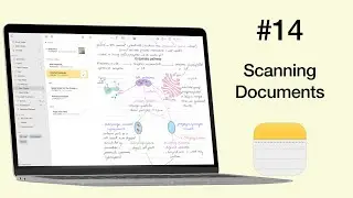 #14 Apple Notes (Mac): Scanning Documents for Beginners