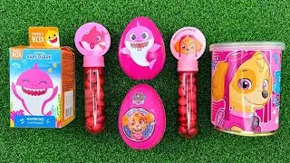 my favorite ASMR Candy🩷Egg SurpriseLollipop Chocolates & Toys Unpacking | PawPatrol | Baby Shark