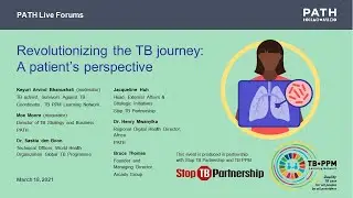 Revolutionizing the TB journey: a patient&rsquo;s perspective