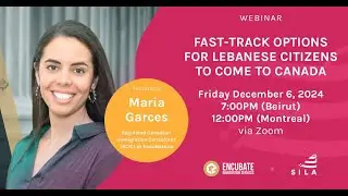 Webinar # 21: Fast-track options for Lebanese citizens to come to Canada (2024)