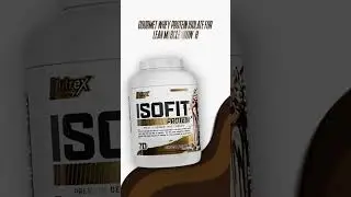 Fuel your workouts with ISOFIT Protein &ndash; Premium Dessert Whey Isolate! #ISOFIT #gravitysupp