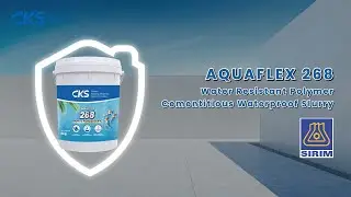 Aquaflex 268丨Water Resistant Polymer Cementitious Waterproof Slurry丨CKS