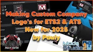 Создание фирменных логотипов для ETS2 и ATS