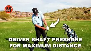 Driver Shaft Pressure for Maximum Distance