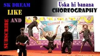 Uska hi banana -arijit singh | choreography by sukesh | dance performance | sambalpur