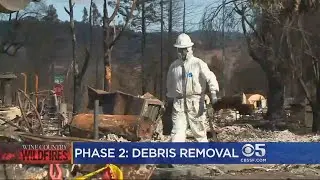 Phase 2 Of Fire Debris Removal Gets Underway In Santa Rosa