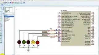 RTOS (Real Time Operating System) example for PIC16F887 using CCS PIC C