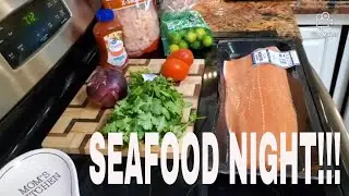 SALMON & SHRIMP COCKTAIL NIGHT!!!