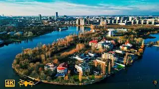 Zbor cu Drona peste Lacul Tei și Lacul Plumbuita &ndash; Priveliști Uimitoare ale Bucureștiului 🚁✨