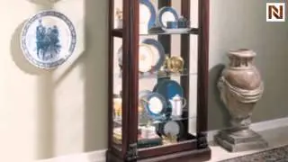 Pulaski Two Way Sliding Door Curio Eden House 20542