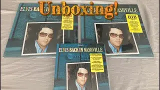 Elvis Presley Unboxing! &ldquo;Elvis Back in Nashville&rdquo; Releases! LP & CD Box Set @princelvisjackson88