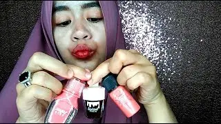 BATTLE LIP TINT LA TULIPE LIPTINT VS LIP TINT KOREA PERIPERA SUGAR GLOW TINT & PERIPERA INK VELVET