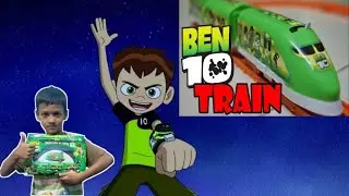 Ben 10 Train Toy UnBoxing And Play #train