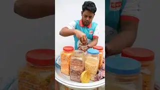 Only $0.17! The Cleanest Masala Chanachur of Dhaka