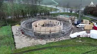 Die neue Kita Wilde Wiese in Alst&auml;tte - von Oktober 2024 bis Oktober 2025 (Zeitraffer)