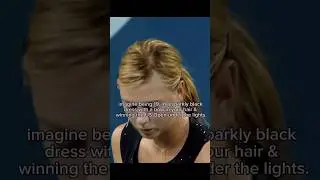 Take a bow, sparkling champion #sharapova