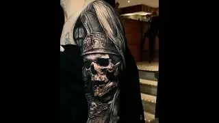 Skull Warrior Tattoo On Arm | Best Tattoo Ideas For Men