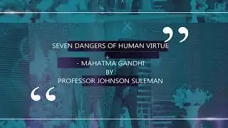 KNOWLEDGE WITHOUT CHARACTER BY APOSTLE JOHNSON SULEMAN
